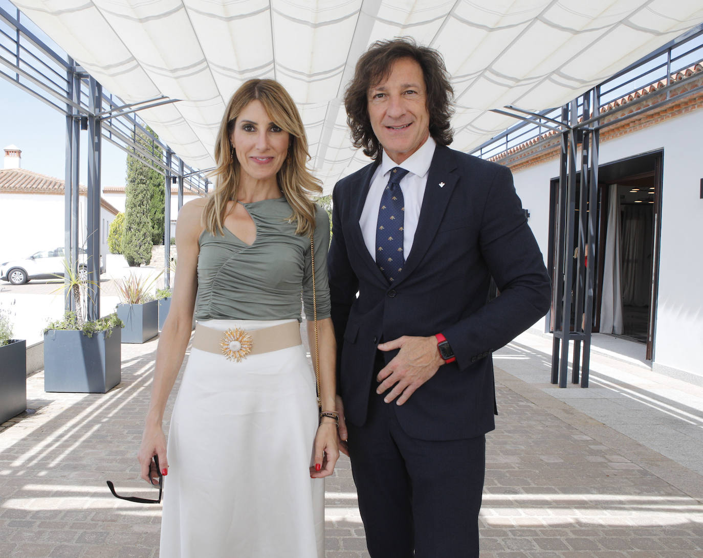 Julcena Carrillo y Juan Ramón Gómez, de Caja Rural