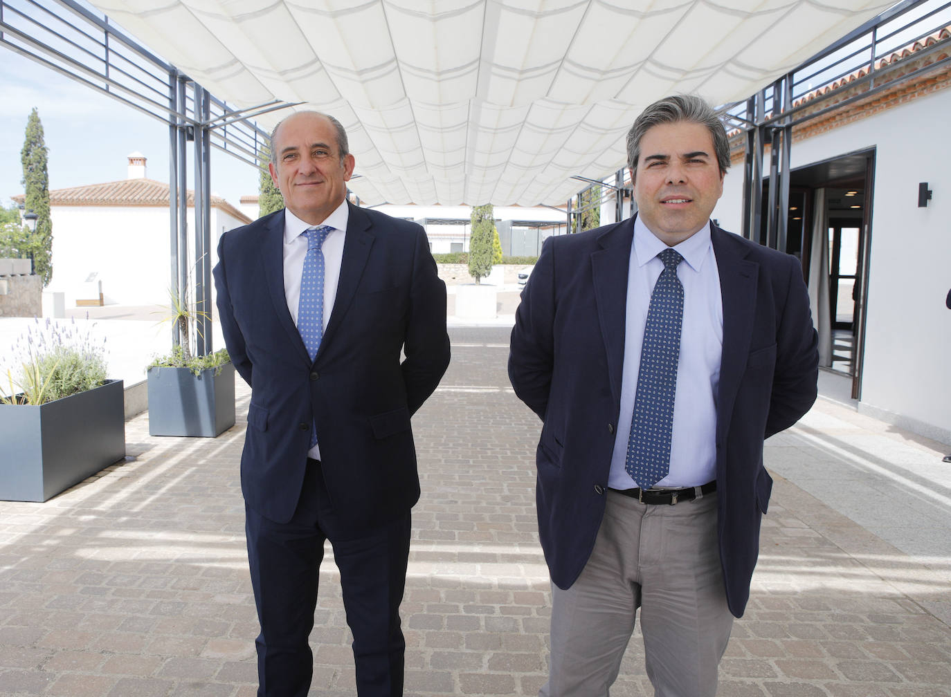 Fernando Moreno y Pedro María Arroyo, de Cajalmendralejo
