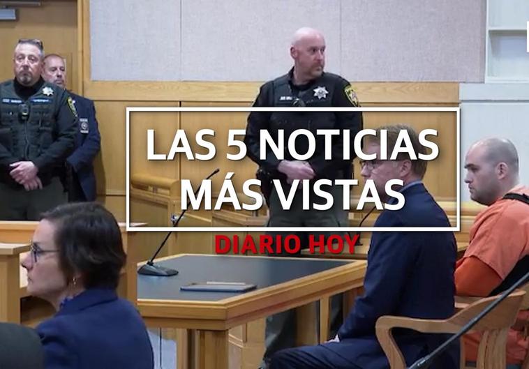 Las cinco noticias con vídeo más vistas de la semana