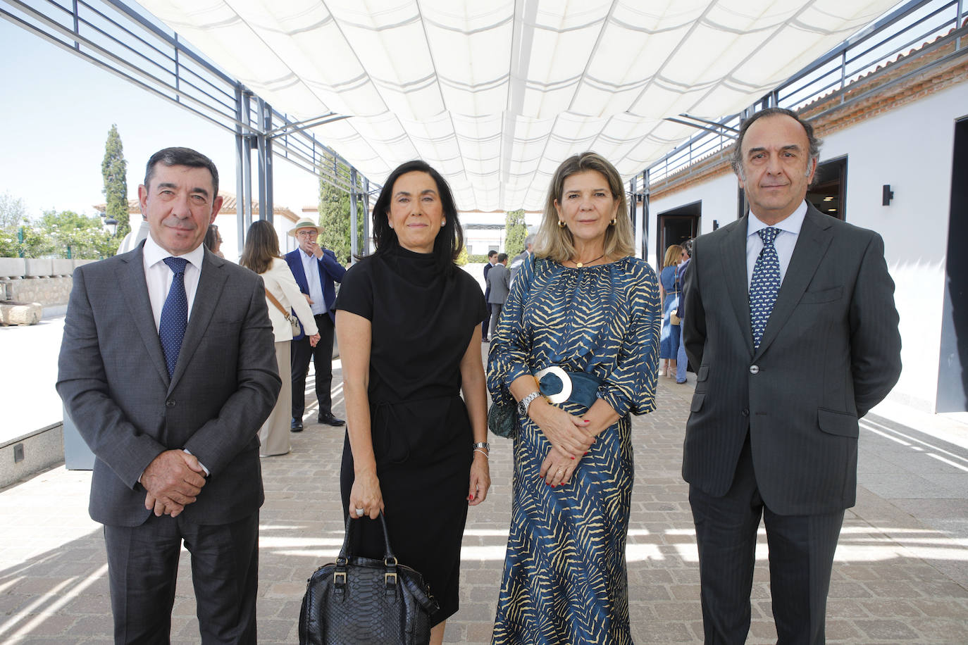 Joaquín Rubiales, Teresa Baz, Dolores Benegas y Pedro Habela