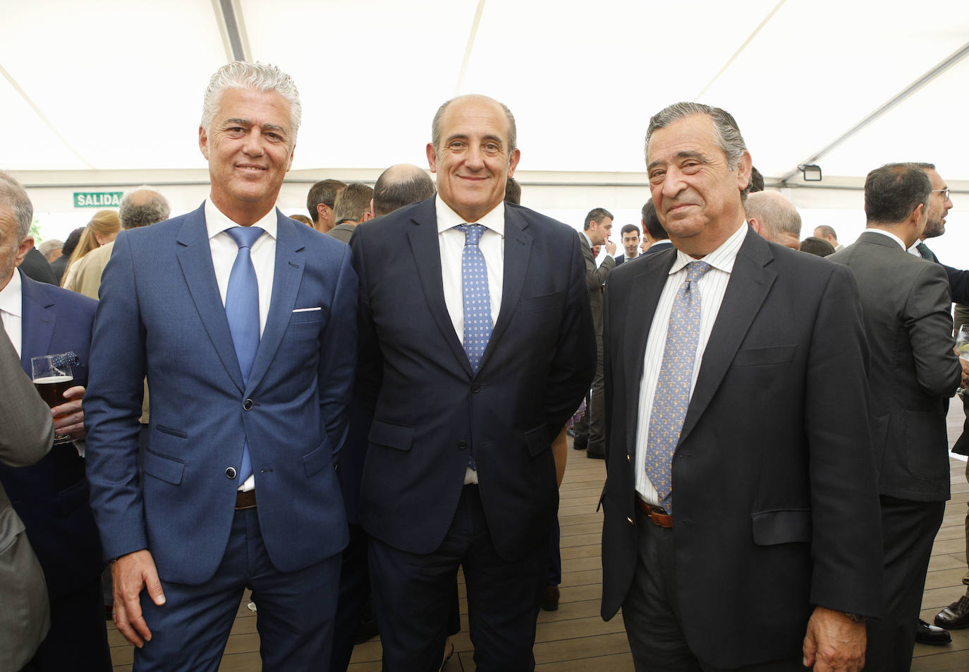 Manuel Parra, Fernando Moreno y Fabriciano de Pablos