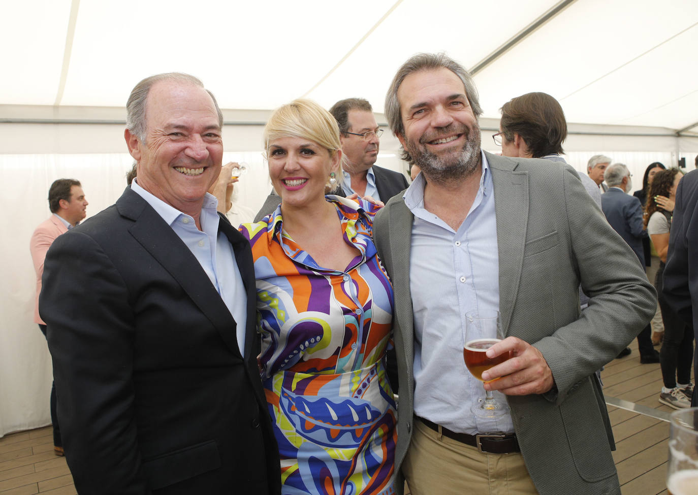 Raúl Soler, Elena Manzano y José María Hergueta