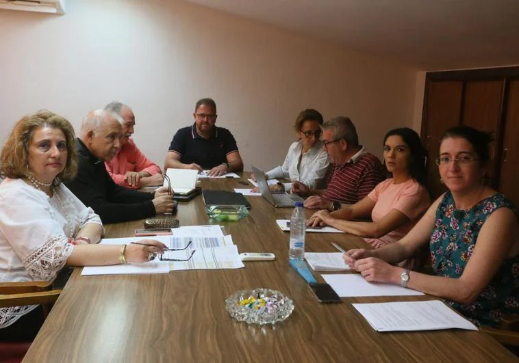 Reunión del Consejo Eulaliense del pasado viernes.