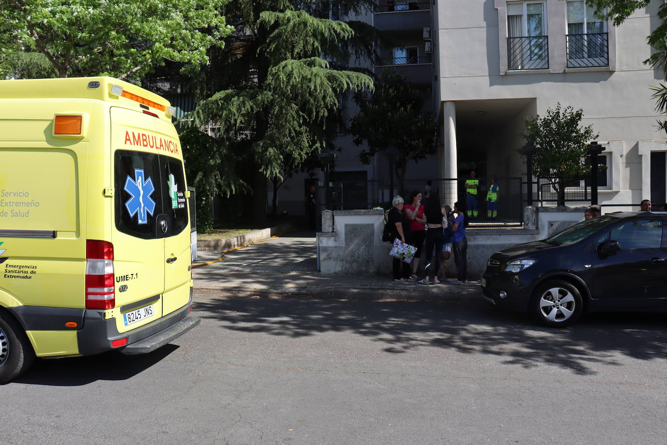Así ha quedado el edificio tras la explosión de gas en Plasencia