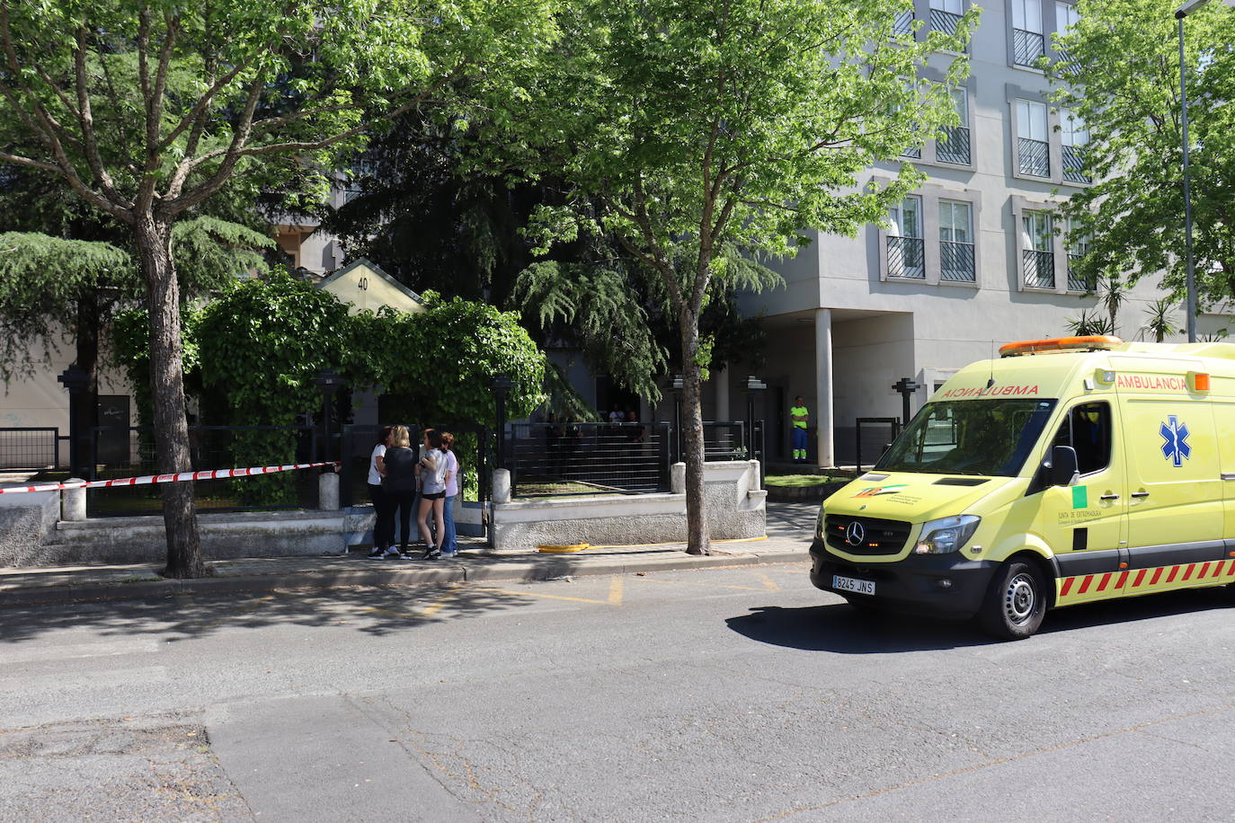 Así ha quedado el edificio tras la explosión de gas en Plasencia