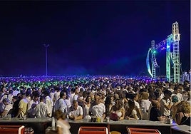 Más de 4.000 personas asistieron a la fiesta de Malpartida de Cáceres el 9 de julio del año pasado.