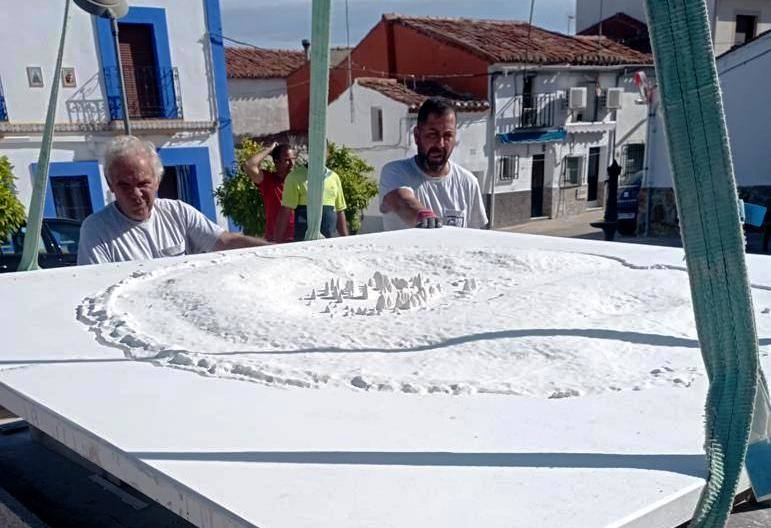 Réplica del dolmen de Guadalperal