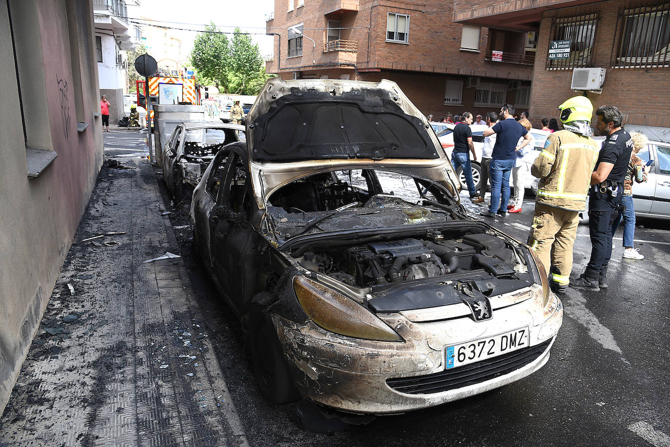 El incendiario de los contenedores vuelve a actuar en Plasencia