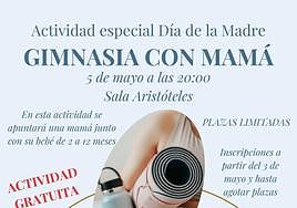 Gimnasia para celebrar el Día de la Madre