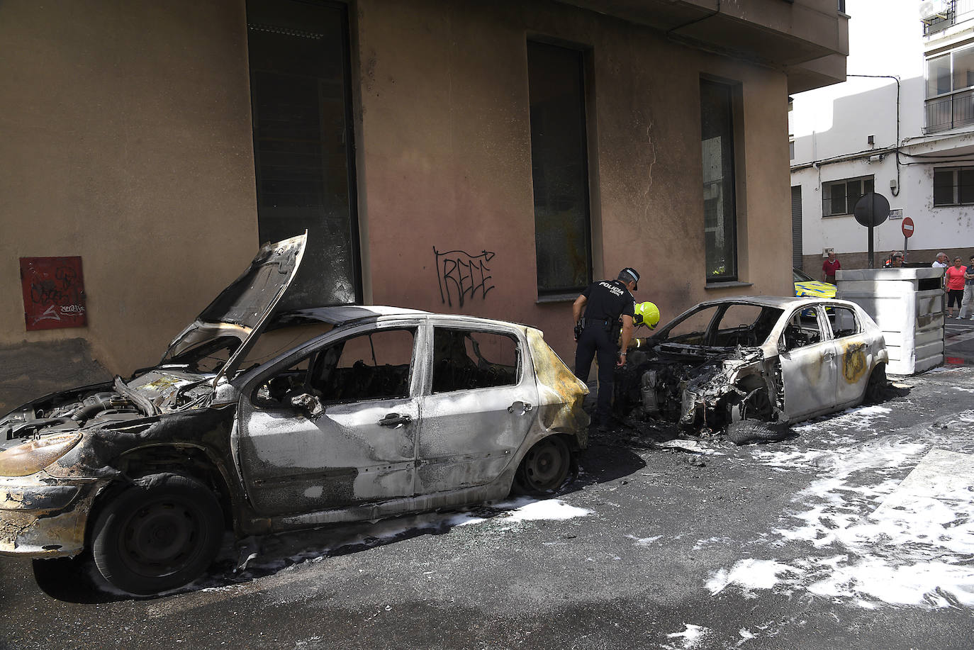 El incendiario de los contenedores vuelve a actuar en Plasencia