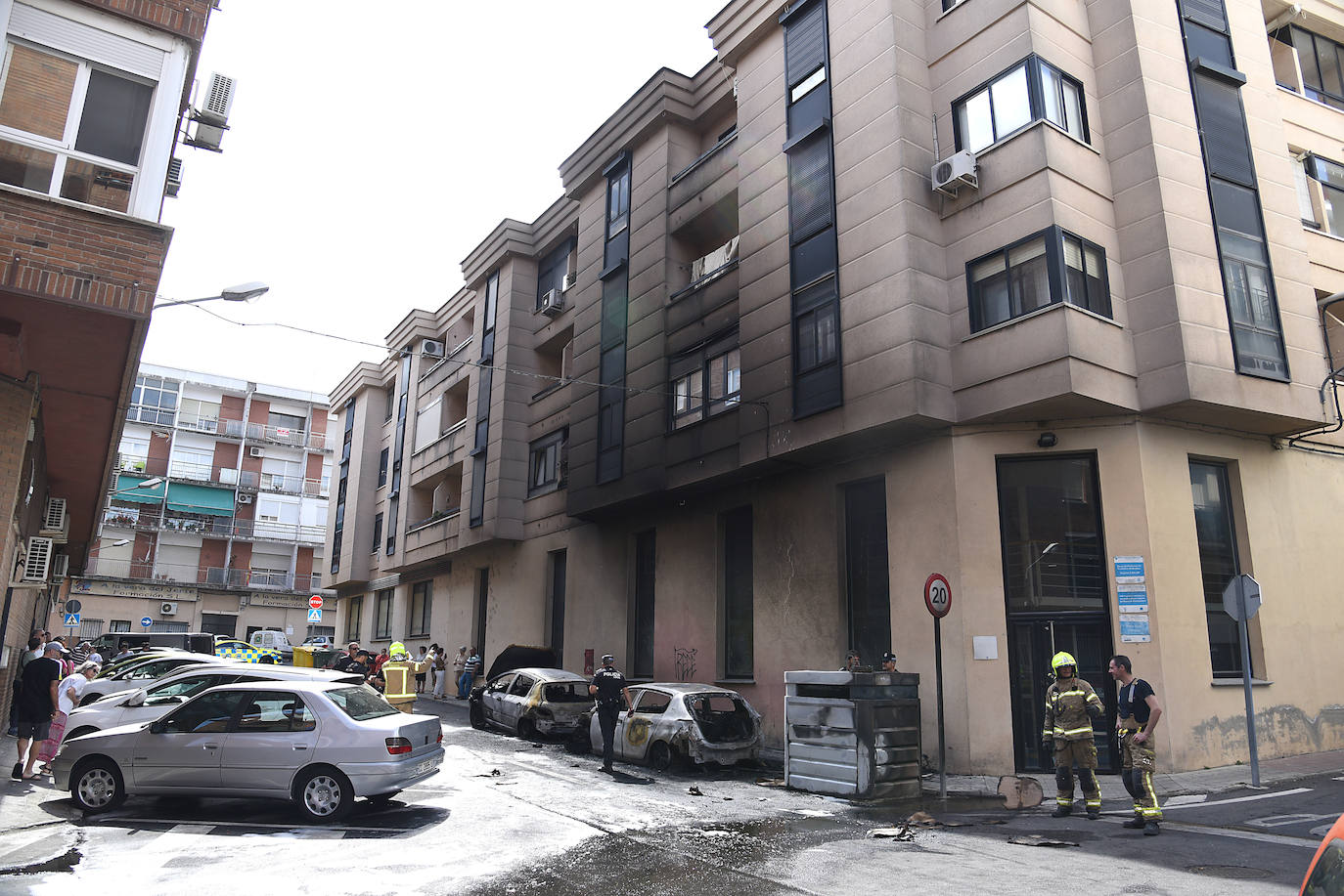 El incendiario de los contenedores vuelve a actuar en Plasencia