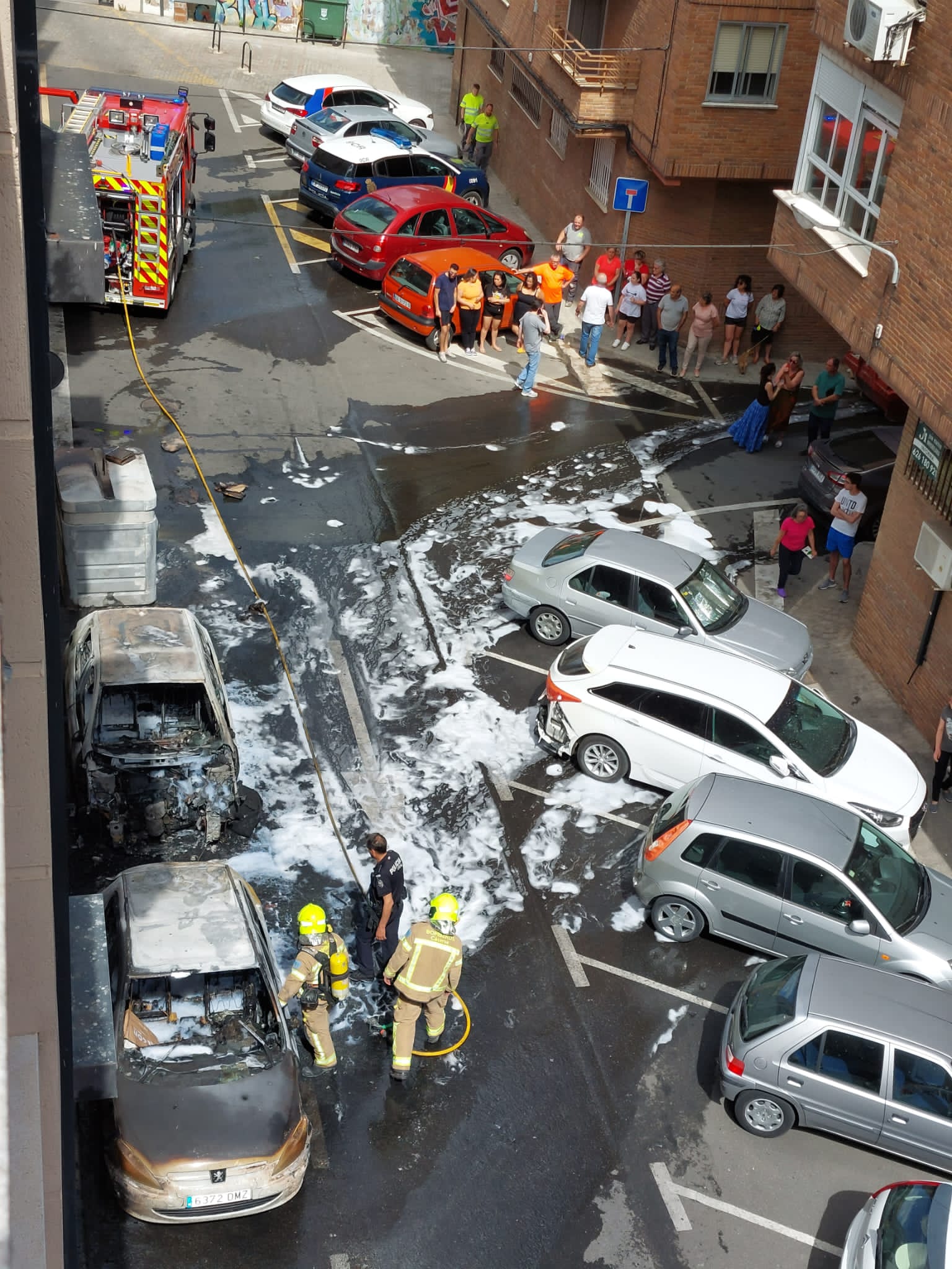 El incendiario de los contenedores vuelve a actuar en Plasencia