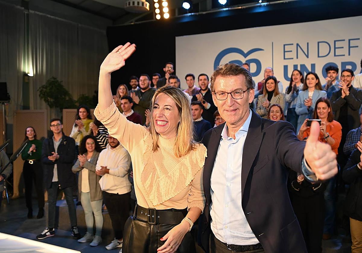 Feijóo participará el 11 de mayo en la pegada de carteles en Montijo