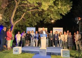 Presentación de la candidatura del PP de Zafra.