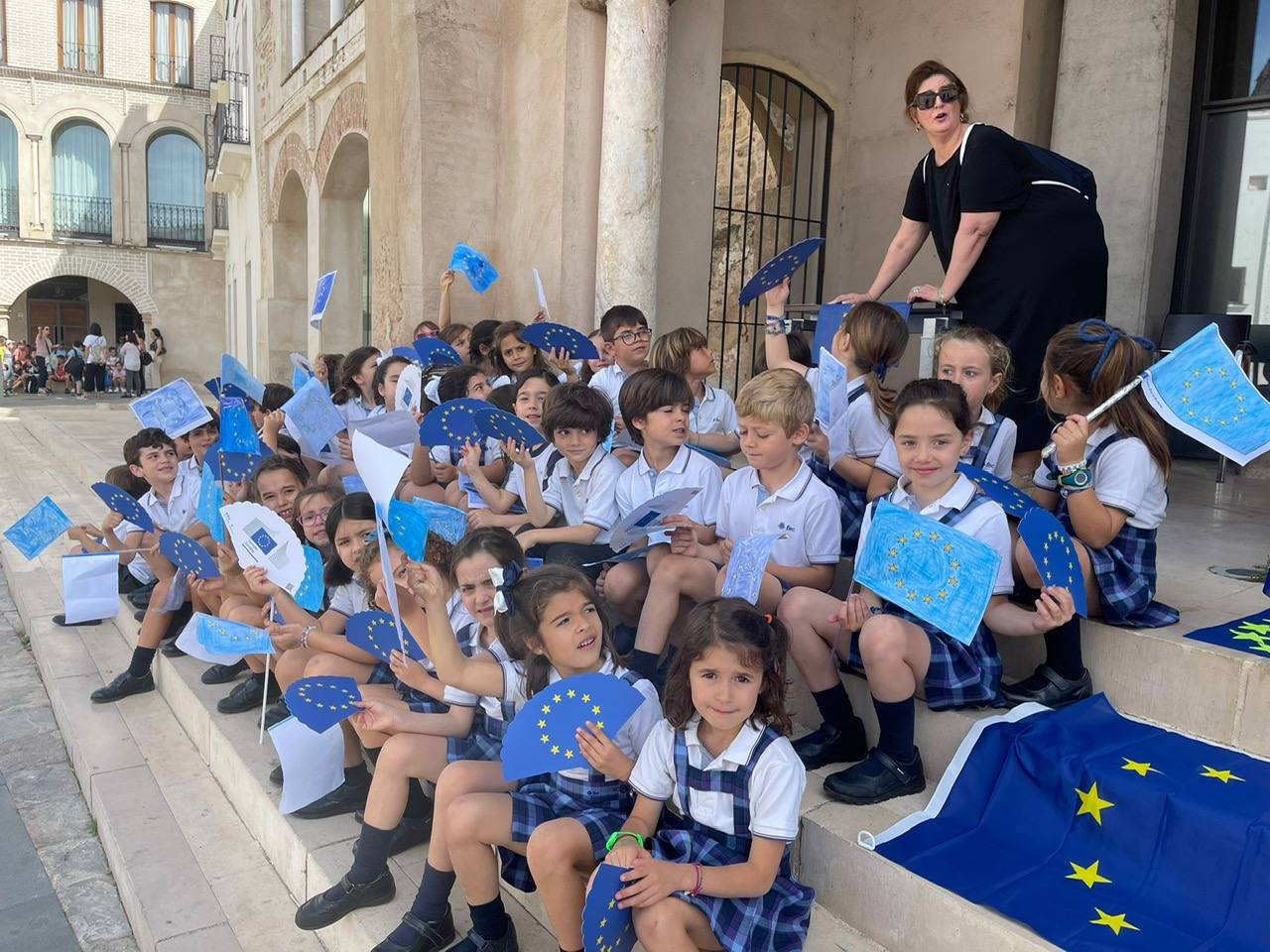 El Día de Europa en la Plaza Alta.