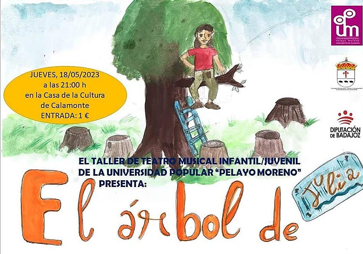El taller de teatro musical pone en escena 'El árbol de Julia'