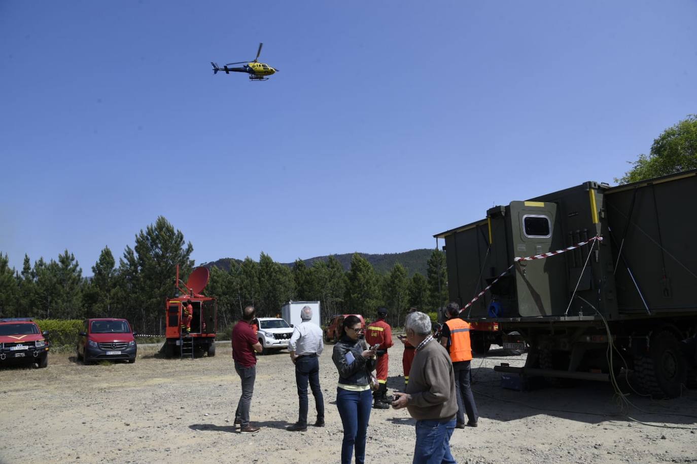 El incendio en Hurdes y Sierra de Gata, en imágenes (IV)