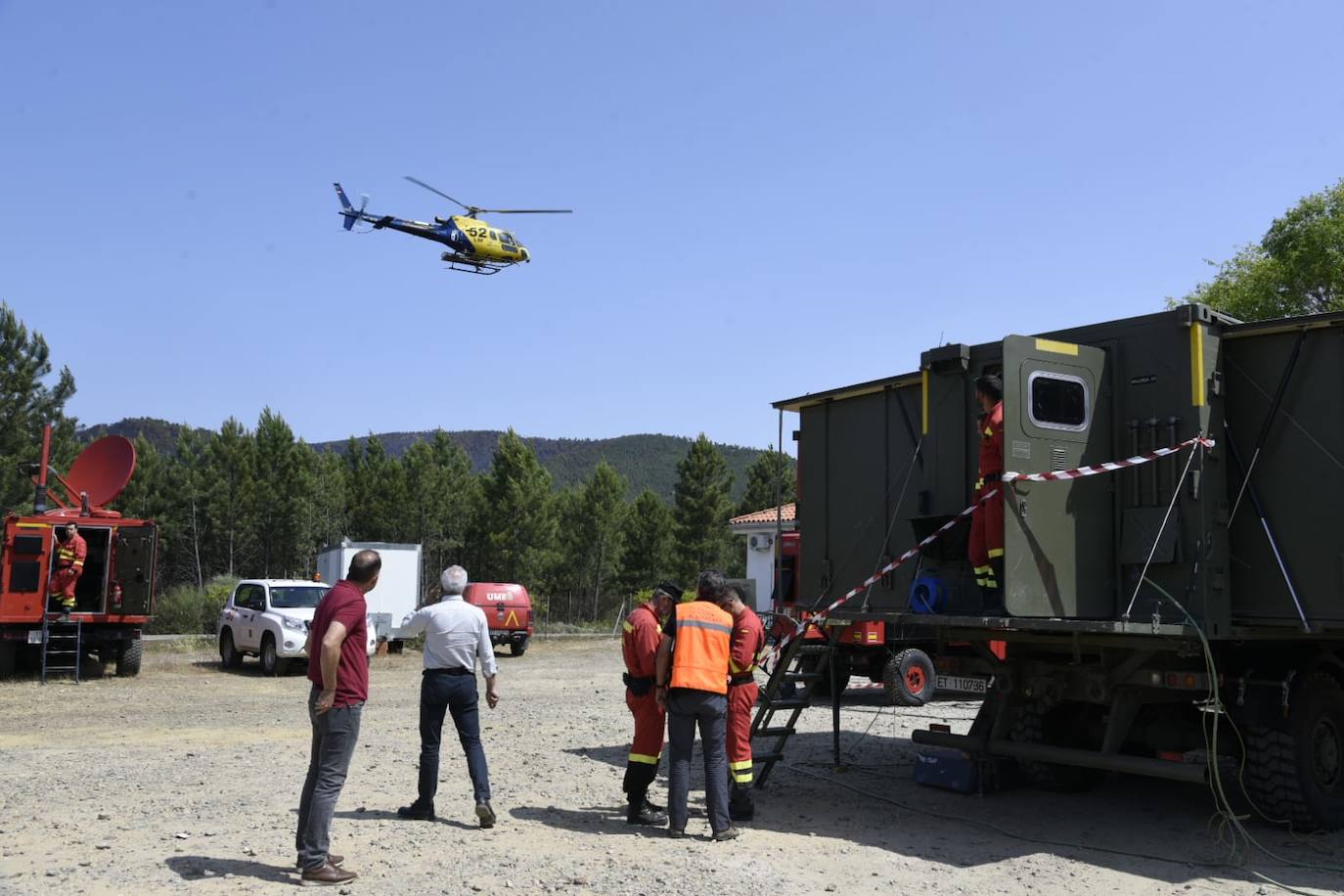 El incendio en Hurdes y Sierra de Gata, en imágenes (IV)