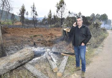 Ignacio Rodríguez, alcalde de Cadalso: «Nos dejaron vendidos ante el fuego»