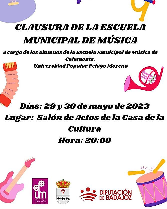 Clausura de curso de la Escuela Municipal de Música