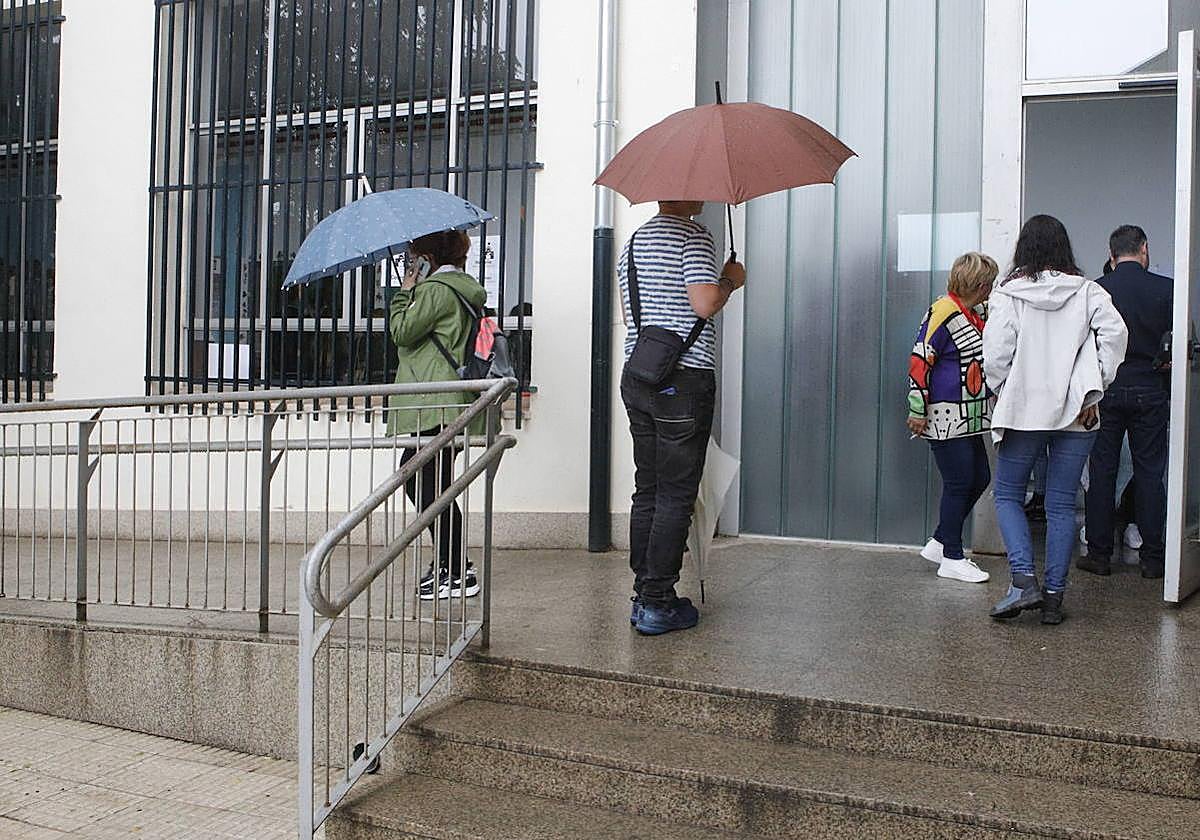 Lluvia este domingo en Cáceres.