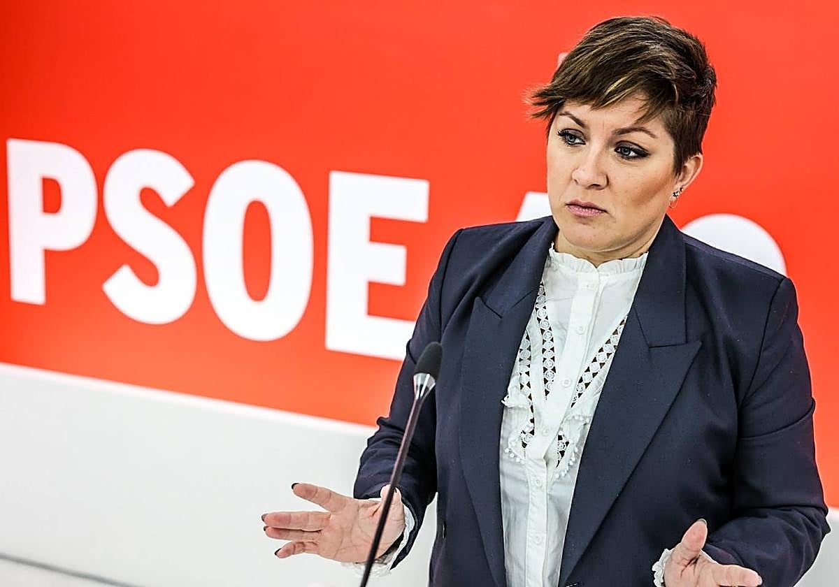 Soraya Vega, portavoz del PSOE de Extremadura.