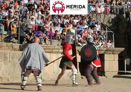 Entrenamiento Gladiatorio en el Anfiteatro Romano este miércoles