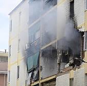 Así ha quedado la vivienda afectada tras la explosión en Badajoz