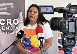 Montse Ventura, de la Asociación Sambrona