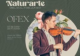 La Orquesta Filarmónica de Extremadura inaugura la IV edición de Naturarte en Casas de Millán