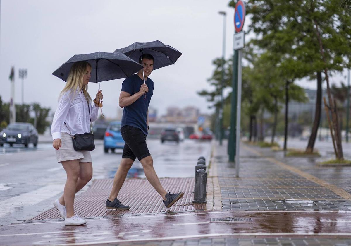 Extremadura comienza junio con tormentas y granizo por la tarde