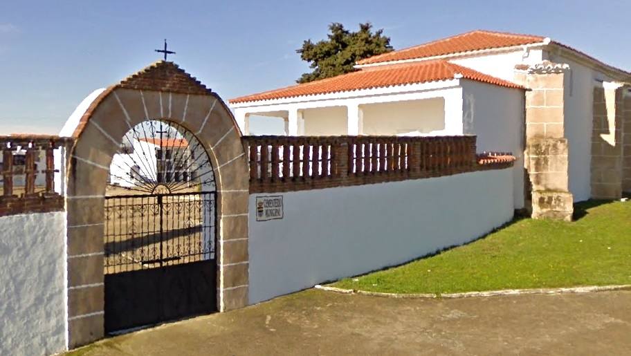 Cementerio de Membrío en donde se les dio cristiana sepultura.