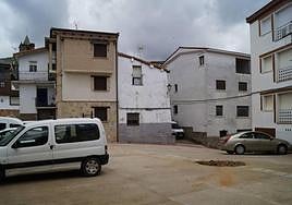 El corral de Miguel ya sin la cruz