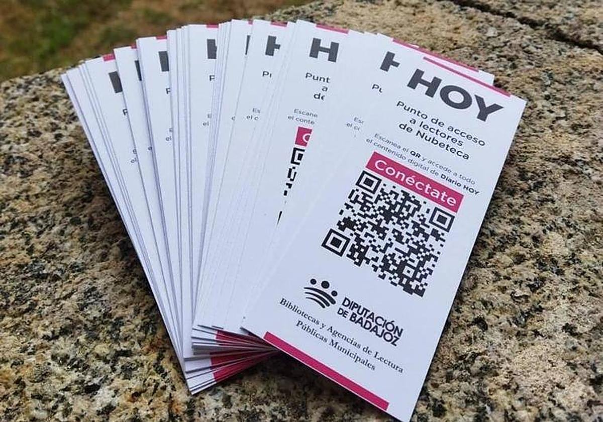 Los usuarios de la biblioteca de Calamonte pueden leer el periódico HOY en digital