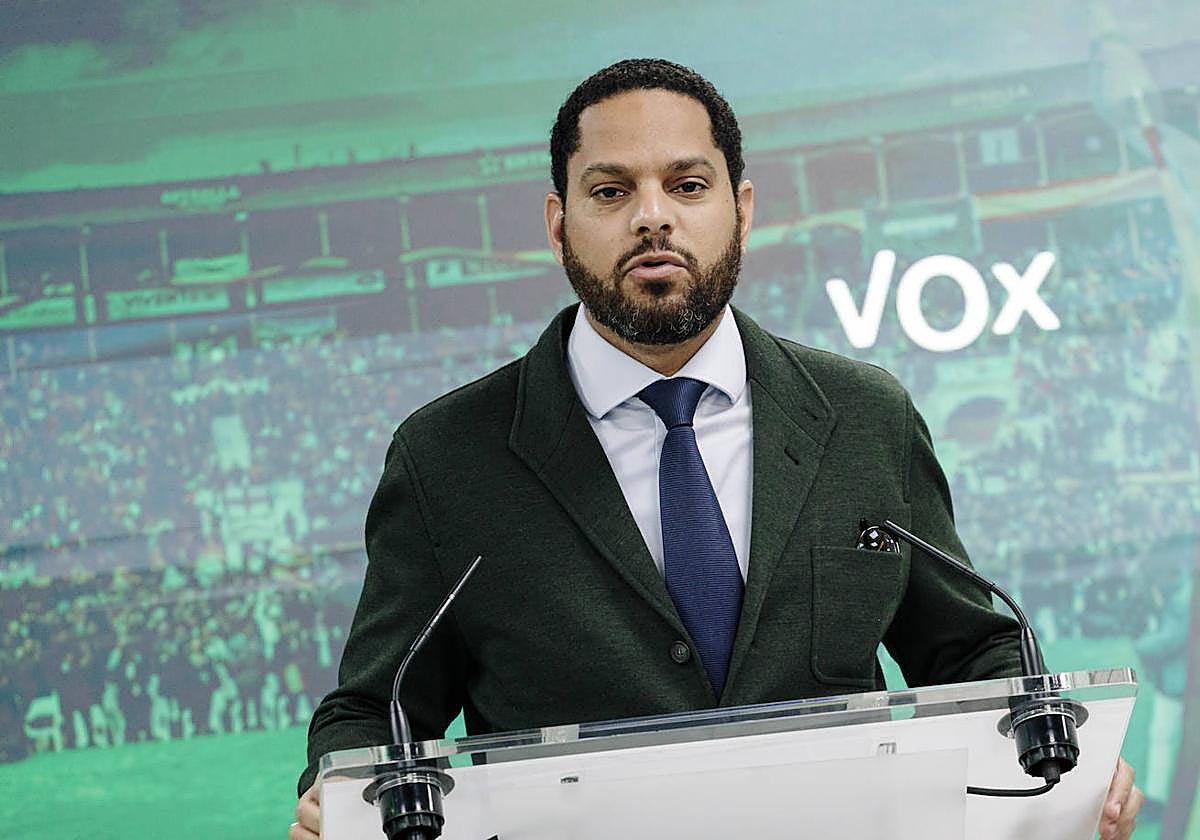 Ignacio Garriga, secretario general de Vox.
