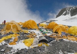 La basura del Himalaya