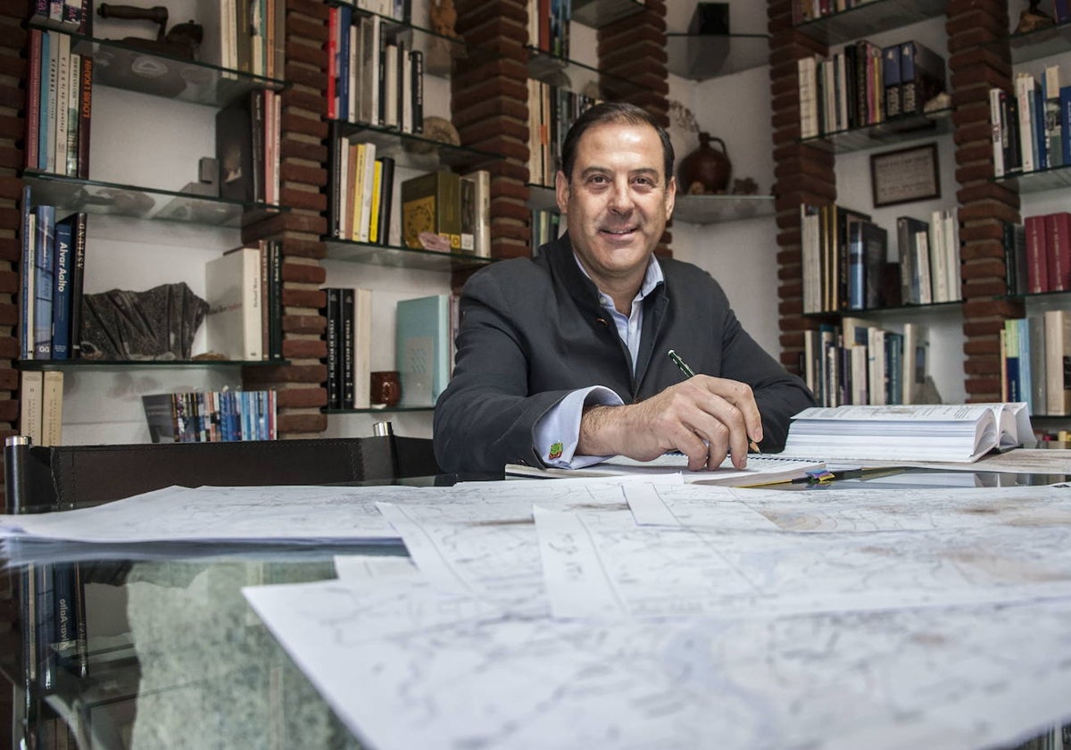 El arquitecto Francisco Hipólito, especializado en rehabilitación.