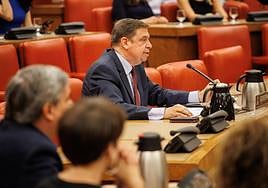 Intervención del ministro Planas en la Diputación Permanente.