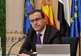 Miguel Ángel Gallardo, presidente de la Diputación de Badajoz.