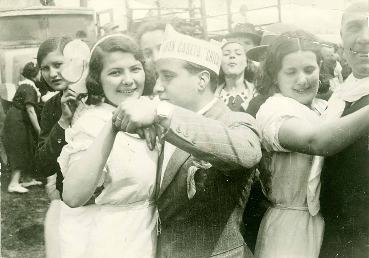 Verbena celebrada en Badajoz.