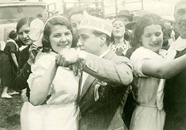 Verbena celebrada en Badajoz.