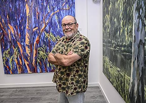 Imagen secundaria 1 - Día del Donante en el Ayuntamiento de Badajoz; Ramón de Arcos en su nueva exposición; y exposición de Emilio Mellado en Semilla y Grano.