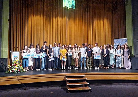 Premiados en la última edición.