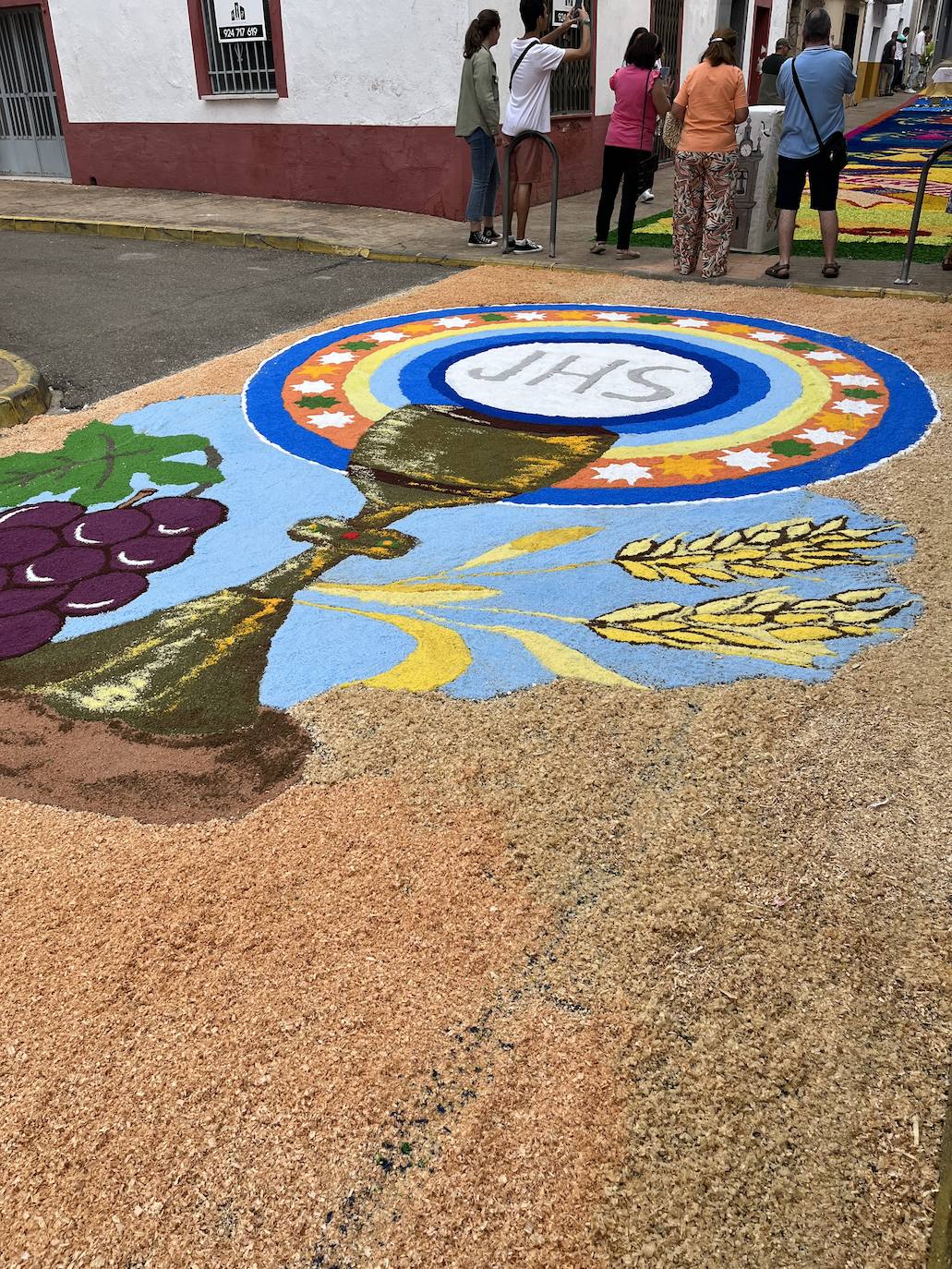 Alfombras efímeras en el Corpus de San Vicente