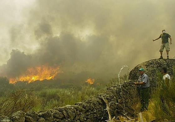 20 años del verano en el que ardió Extremadura