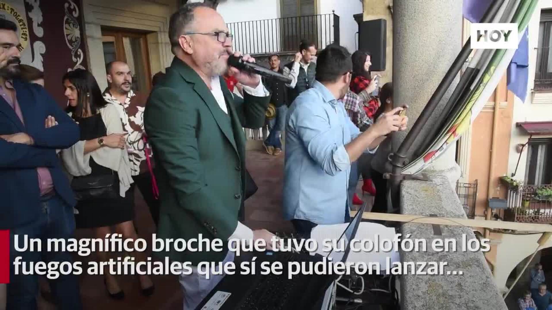 Paco Santos anima a disfrutar de unas Ferias de Plasencia