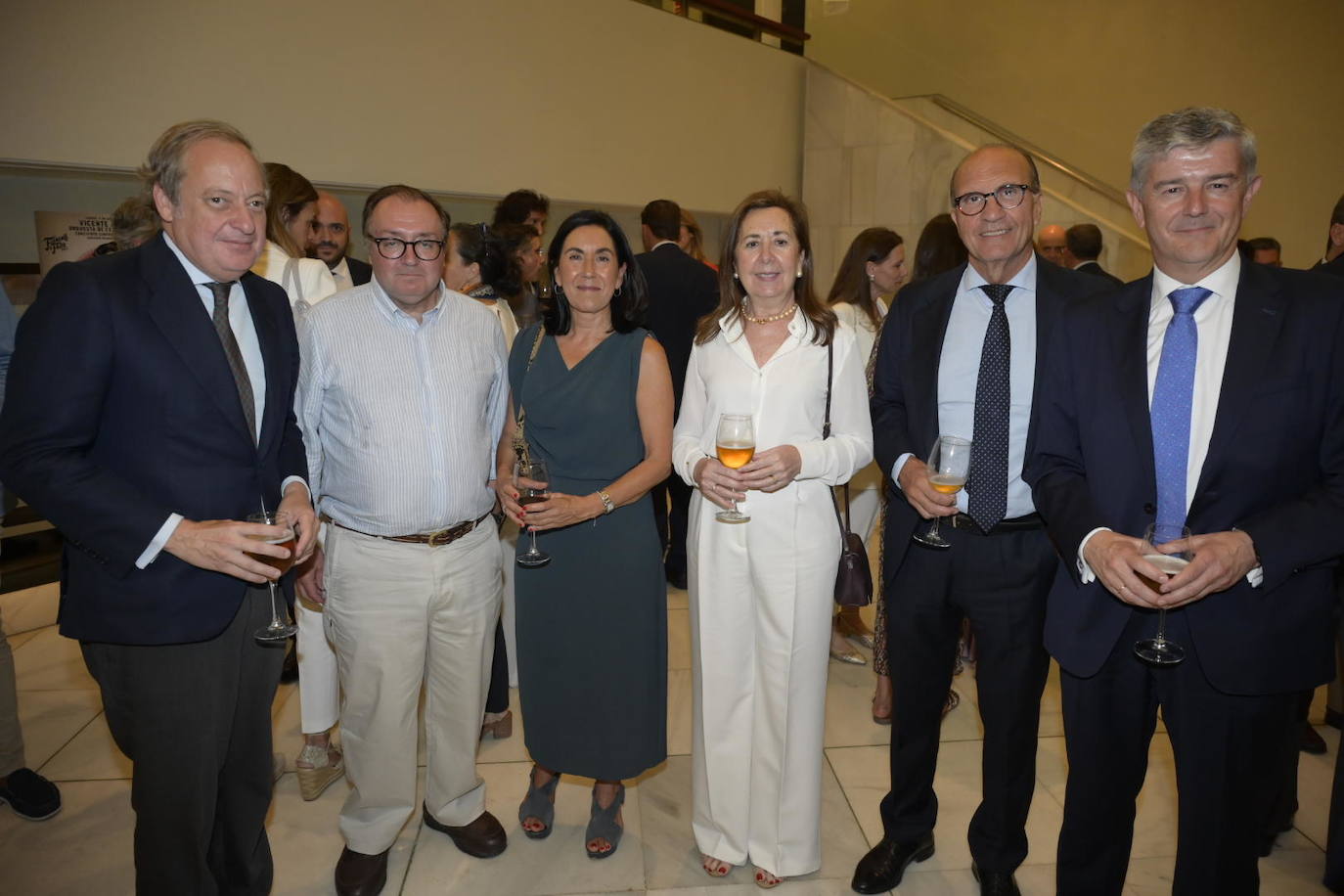 Álvaro Rodríguez Guitart, Matias Bravo, Teresa Baz, Julio Morales y Ángel Jaén