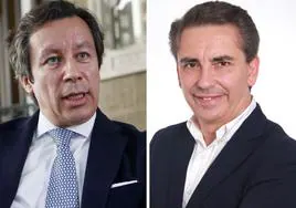 A la izquierda, Carlos Floriano, y a la derecha, Alfonso Macías.