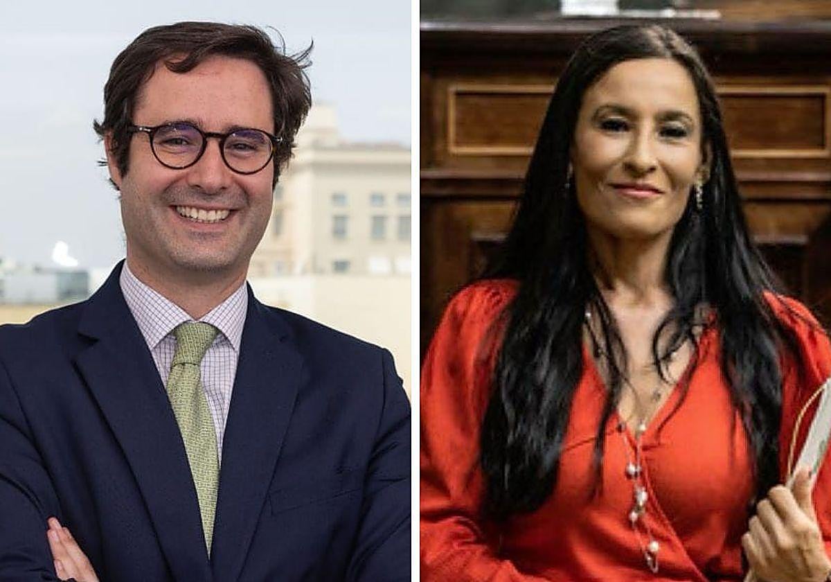 Ignacio Hoces Íñiguez y Magdalena Nevado.