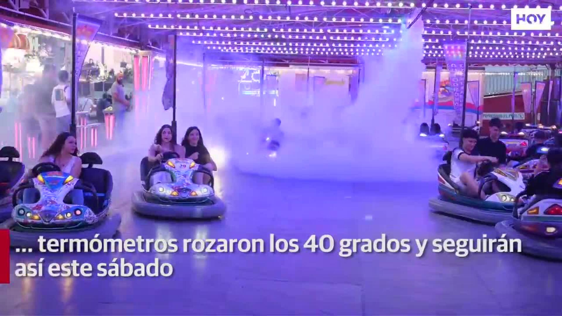 Así arrancó la Feria de San Juan en Badajoz